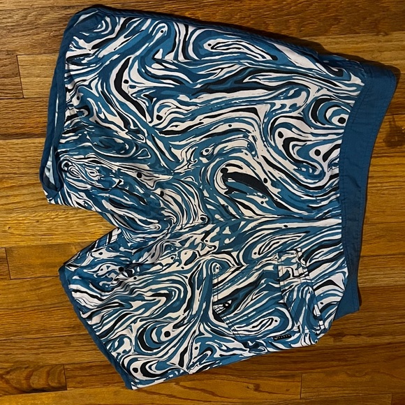 Blue Rusty swimming trunks, size 32 - Picture 2 of 2